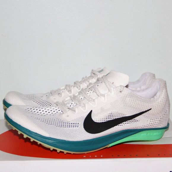 Nike ZoomX Dragonfly 2 Track Spikes Mens 7.5 Womens 9 White Spruce - Picture 2 of 9